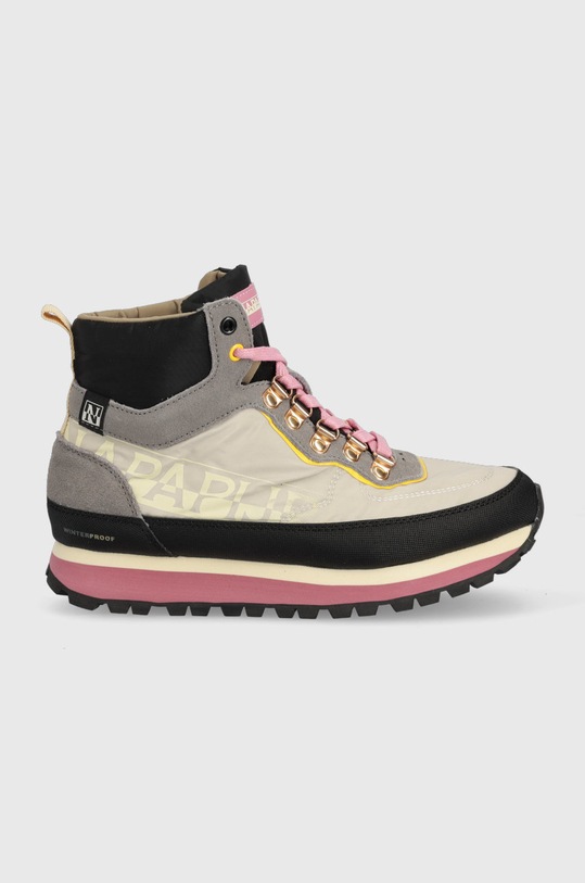 Napapijri cizme de iarna Snowrun neizolat gri NP0A4H76.NBI