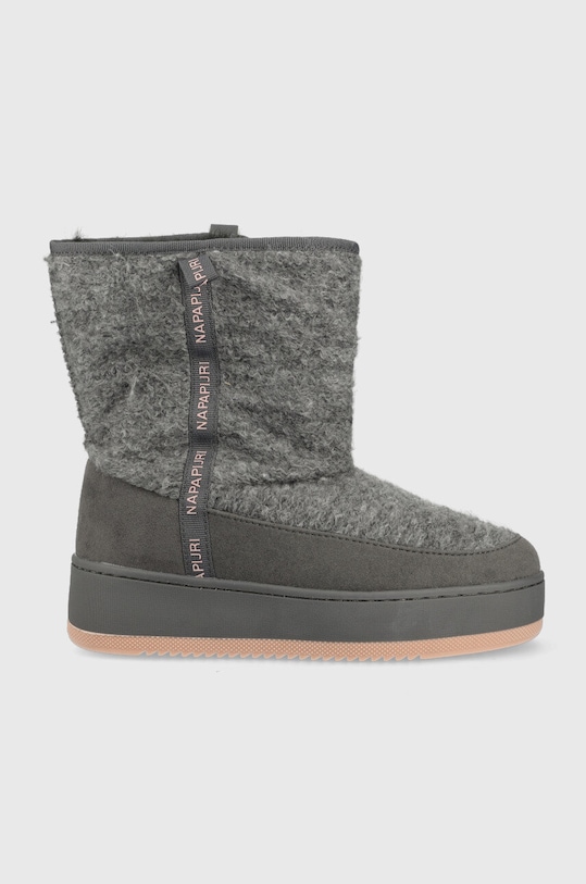 Napapijri cizme de iarna River izolat gri NP0A4H7E.Z86