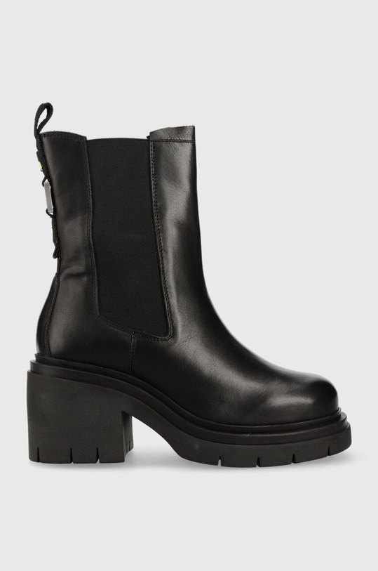 Blauer sztyblety Zenda tekstylny czarny F2ZENDA02.LEA.BLK