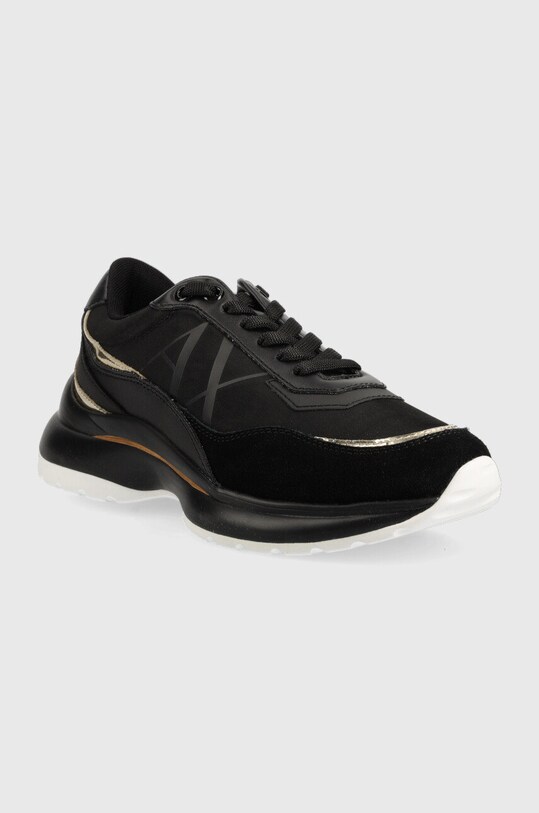 Armani Exchange sneakers XDX100.XV577.K001 negru AW22