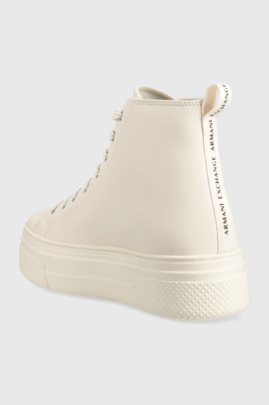 Boty Kožené kecky Armani Exchange XDZ021.XV571.00894 béžová