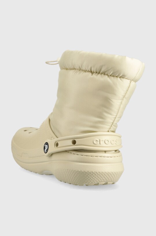 Obuwie Crocs Śniegowce Classic Lined Neo Puff Boot 206630.2Y2.D beżowy