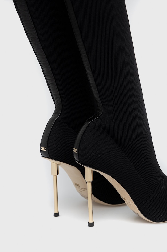 Kozačky Elisabetta Franchi SA08L26E2.110 černá