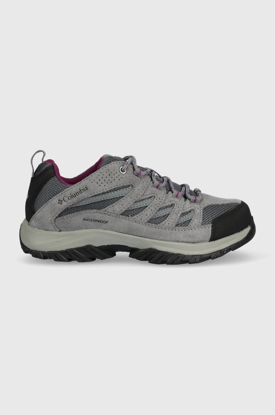 Columbia buty Crestwood Waterproof tekstylny szary 1765411