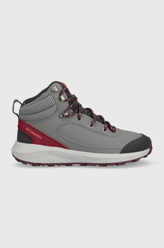 Черевики Columbia Trailstorm Peak Mid лицьова шкіра сірий 1987091