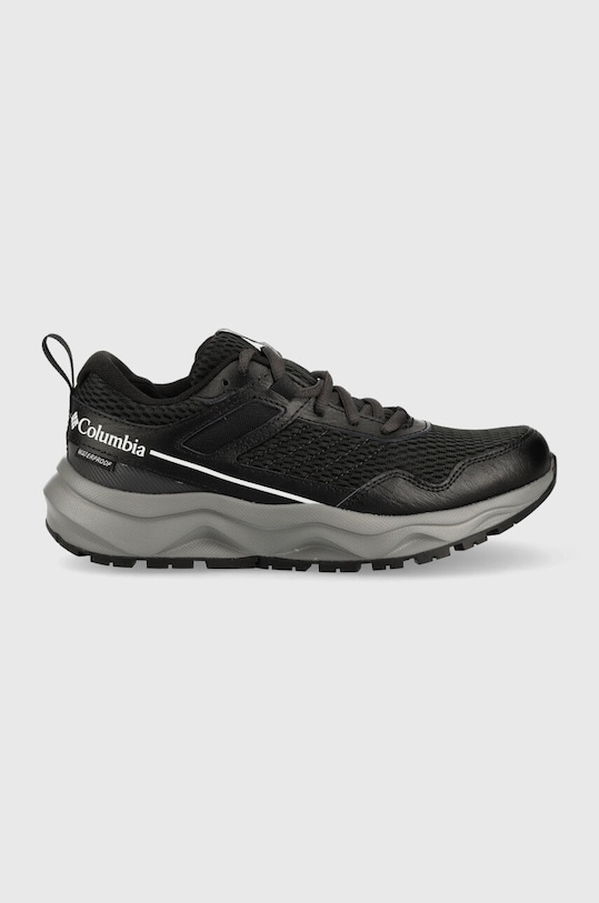 Columbia pantofi Plateau Waterproof piele negru 1987101