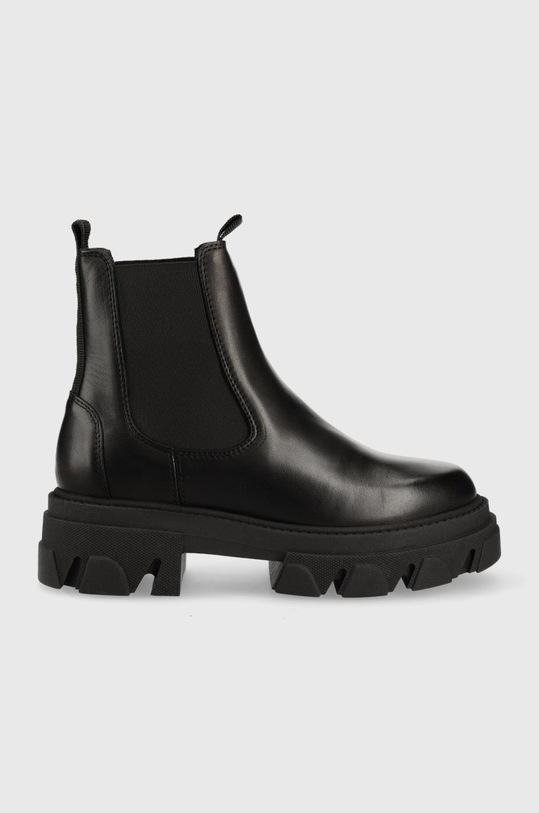 Aldo ghete chelsea de piele Bigtrek pana la 5 cm negru BIGTREK.001