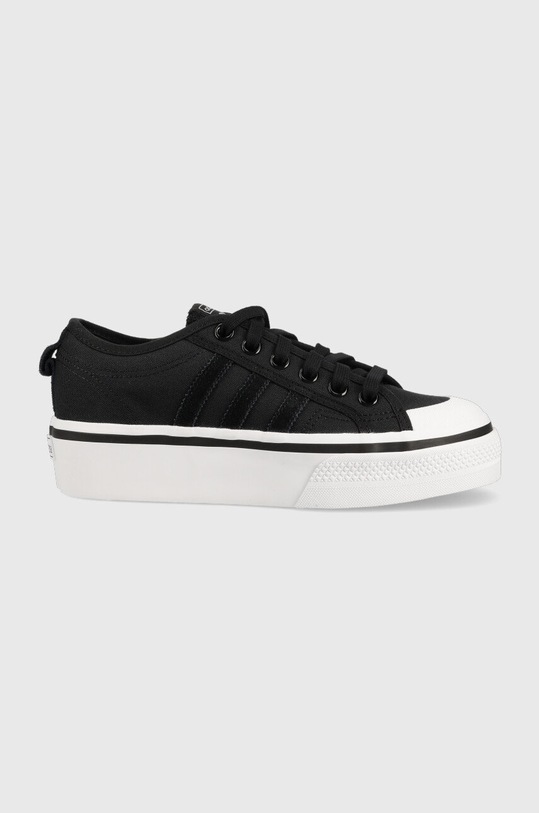 adidas Originals tenisi Nizza platformă negru HQ6238
