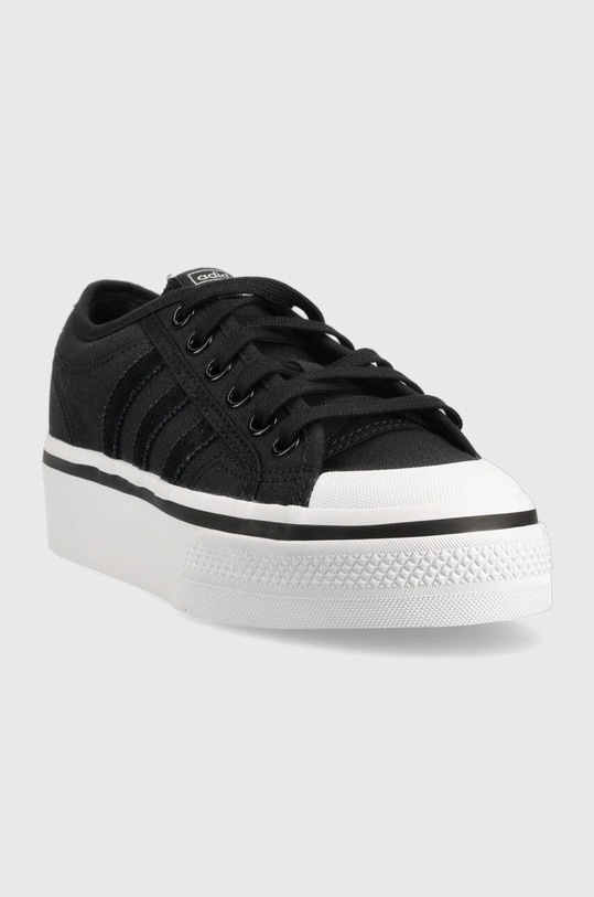 adidas Originals tenisi Nizza HQ6238 negru AW22