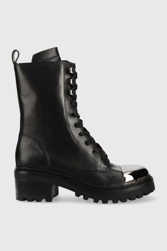 Dkny workery Barnett imitacja skóry licowej czarny K3255974.2FQ