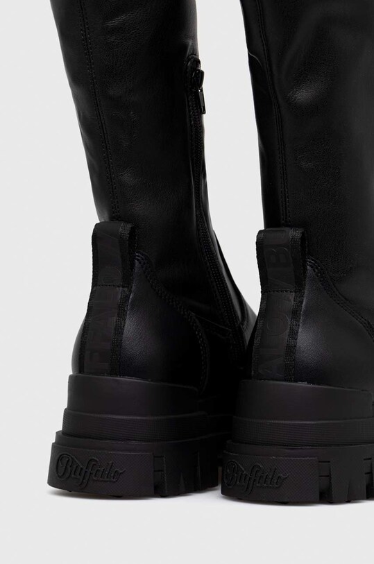 Взуття Чоботи Buffalo Aspha Stretch Overknee 1622155.BLK чорний
