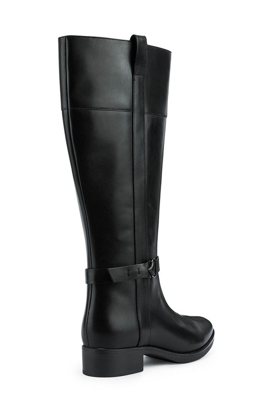 Geox ghete de piele Felicity negru D26G1B.00043.C9999