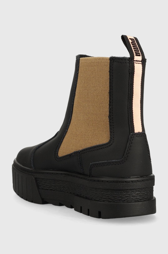 Încălțăminte Puma ghete chelsea de piele 384549 negru
