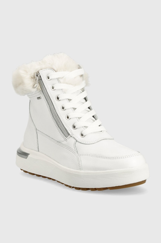 Geox cizme de piele Dalyla B Abx D26QSA.00046.C1000 alb AW22