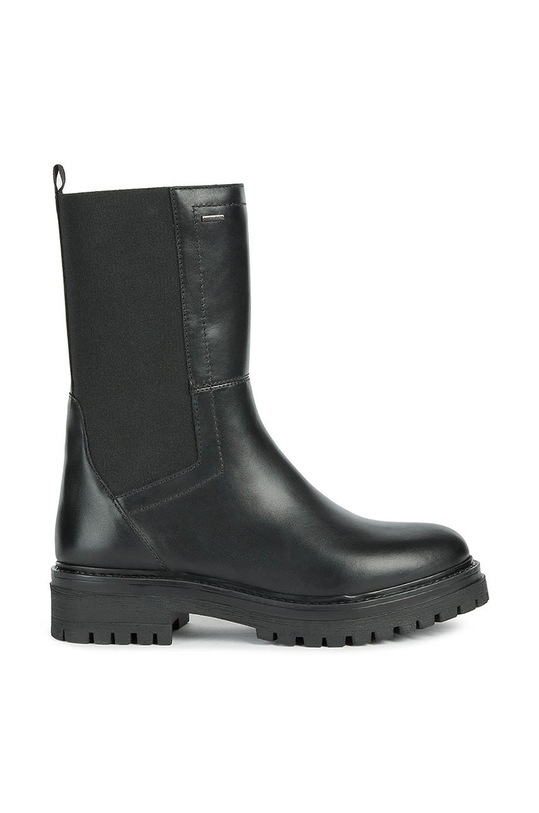 Geox sztyblety skórzane Iridea B Abx płaski czarny D26D0B.00043.C9999