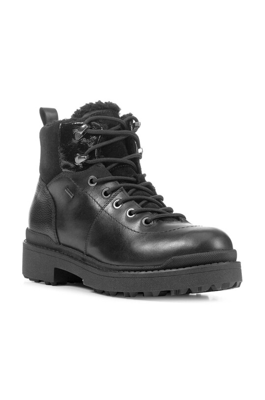Geox bocanci de piele Nevegal B Abx D26UPA.04346.C9999 negru AW22