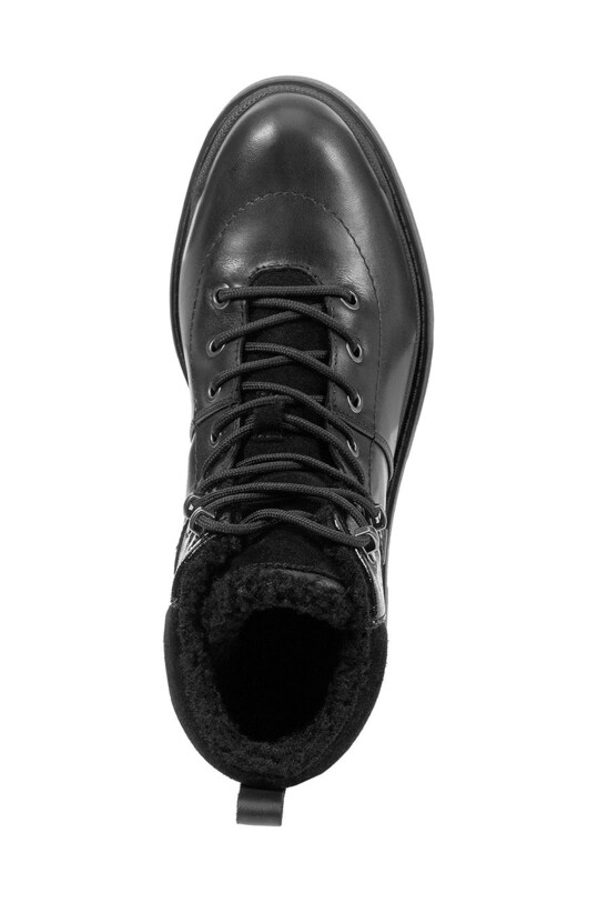 Geox bocanci de piele Nevegal B Abx D26UPA.04346.C9999 negru