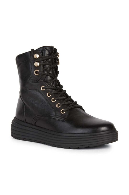 Kožené kotníkové boty Geox Phaolae D26FDB.00045.C9999 černá AW22