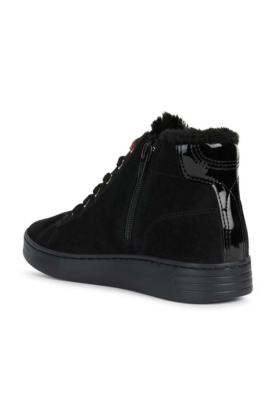 Boty Semišové sneakers boty Geox Lauressa D2624A.02202.C9999 černá