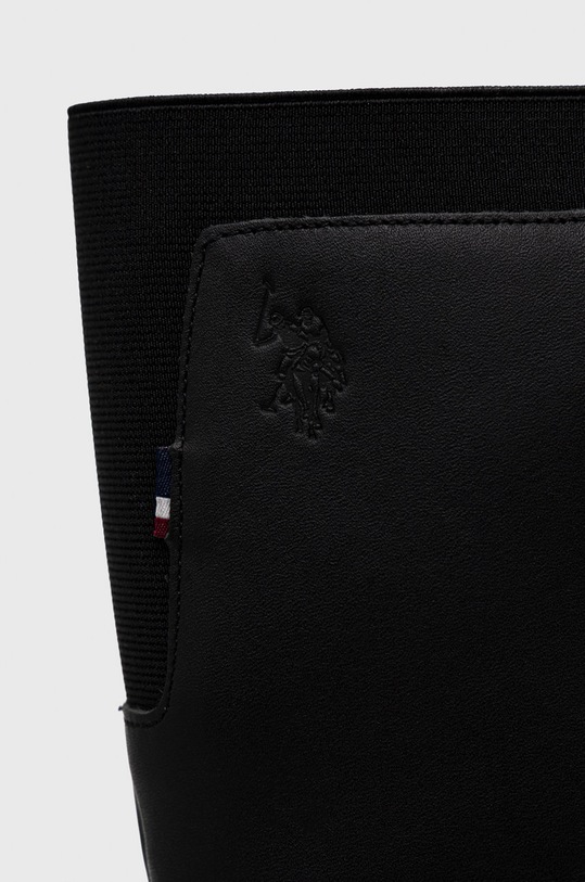 U.S. Polo Assn. bőr csizma Beggy BEGGY008W.BL1.BLK fekete
