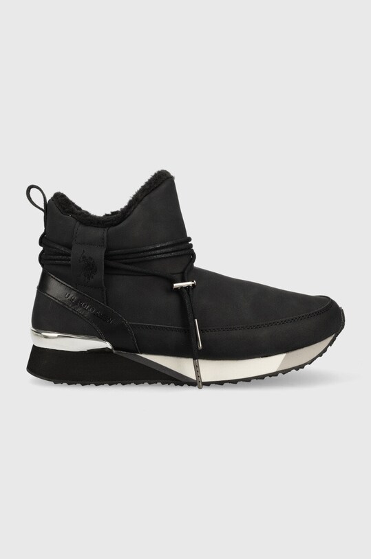 U.S. Polo Assn. cizme de iarna Frida izolat negru FRIDA009W.BUY1.BLK