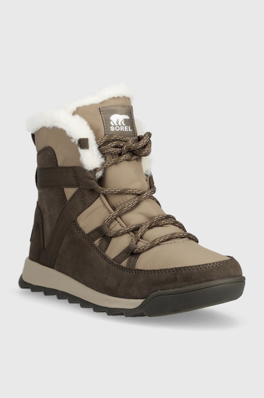 Μπότες χιονιού Sorel whitney ii flurry 1919891246 καφέ AW22
