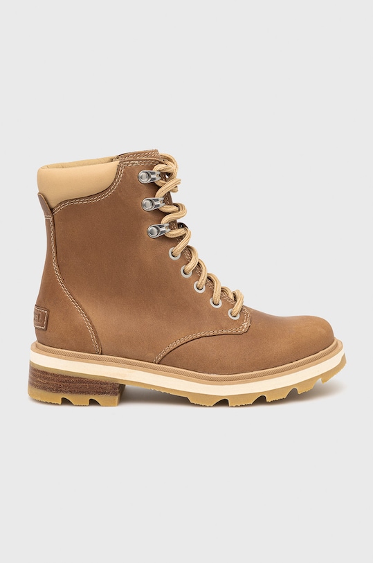 Sorel bocanci Lennox Lace pana la 5 cm maro 2009281209