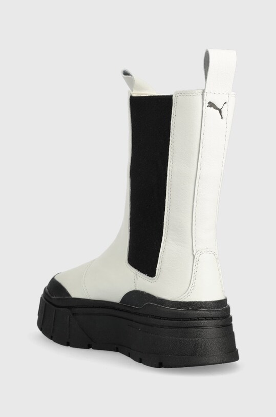 Взуття Шкіряні черевики Puma Mayze Stack 386272 білий