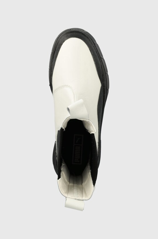Шкіряні черевики Puma Mayze Stack білий 386272