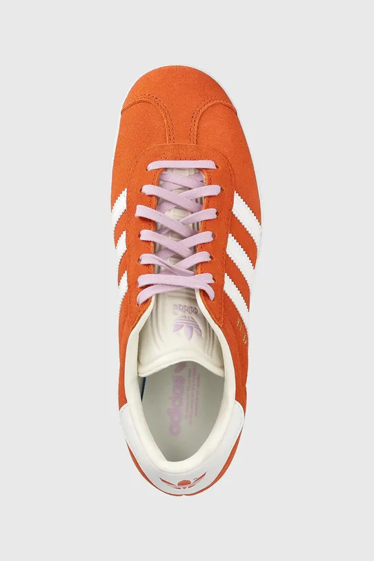 adidas Originals sneakersy zamszowe GAZELLE pomarańczowy GX2056