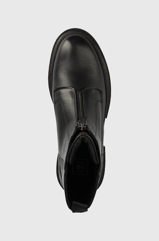 G-Star botki skórzane Kafey Pfm czarny 2241021823.BLK