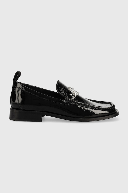 Karl Lagerfeld mocasini de piele MOKASSINO II piele negru KL41336.100