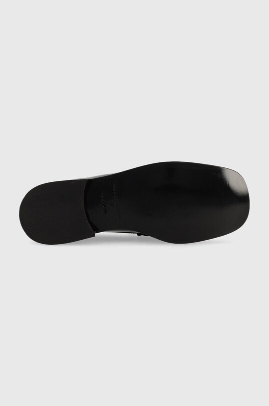Karl Lagerfeld mocasini de piele MOKASSINO II KL41335.000 negru
