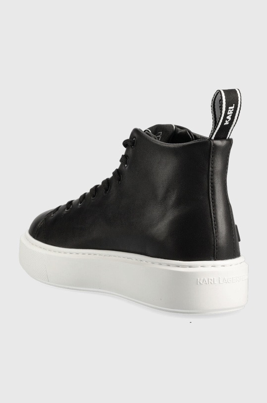 Boty Kožené tenisky Karl Lagerfeld MAXI KUP KL62255A.000 černá