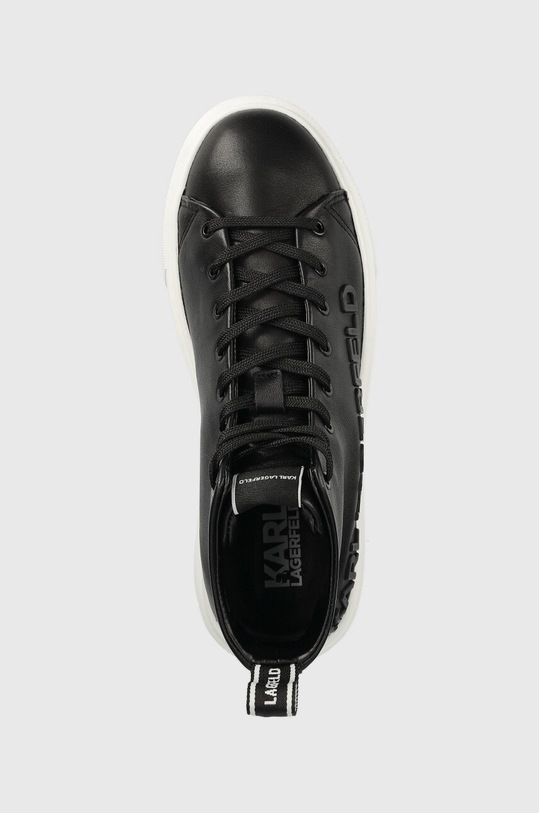 Kožené tenisky Karl Lagerfeld MAXI KUP černá KL62255A.000