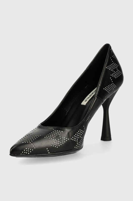 Boty Lodičky Karl Lagerfeld PANACHE HI KL30875.001 černá