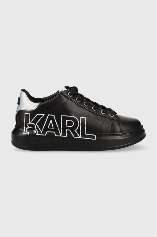 Karl Lagerfeld sneakersy KAPRI skóra zamszowa czarny KL62511I.00I