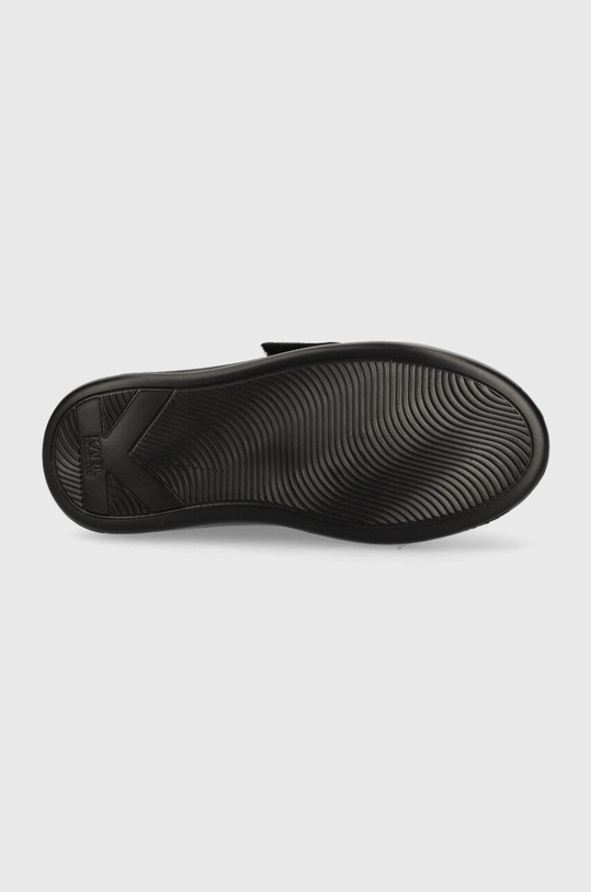 Karl Lagerfeld sneakersy skórzane KAPRI KL62537.00X czarny