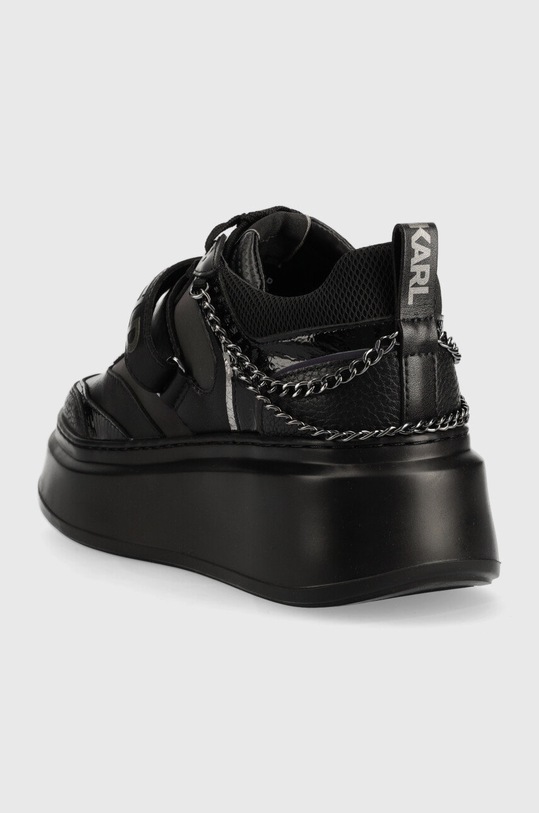 Obuwie Karl Lagerfeld sneakersy skórzane ANAKAPRI KL63540.00X czarny