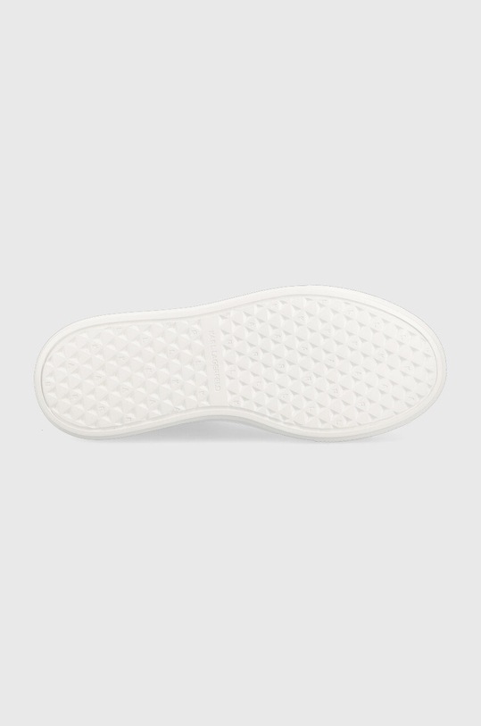 Karl Lagerfeld sneakersy skórzane MAXI KUP KL62255A.011 biały