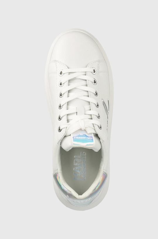 Karl Lagerfeld sneakersy skórzane KAPRI biały KL62510A.01I