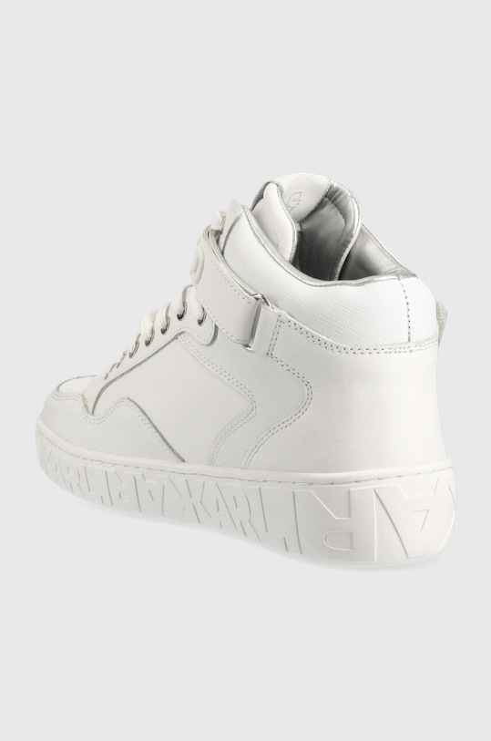 Obuwie Karl Lagerfeld sneakersy skórzane KUPSOLE III KL61055.01W biały