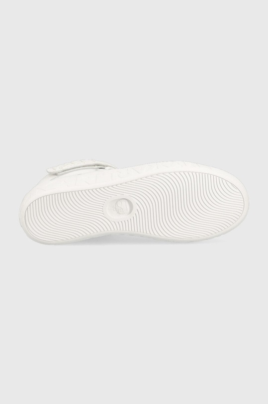 Karl Lagerfeld sneakersy skórzane KUPSOLE III KL61055.01W biały