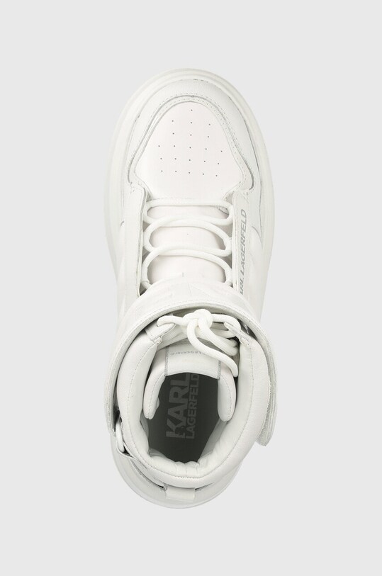Karl Lagerfeld sneakersy skórzane ANAKAPRI biały KL63555.01W