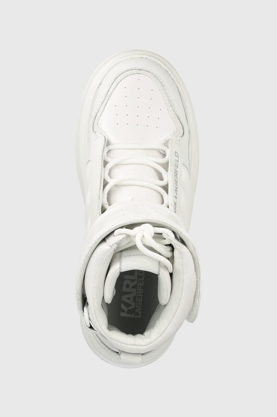 Karl Lagerfeld sneakers din piele ANAKAPRI alb KL63555.01W