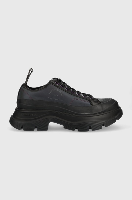 Karl Lagerfeld buty LUNA tekstylny czarny KL42924I.HXI