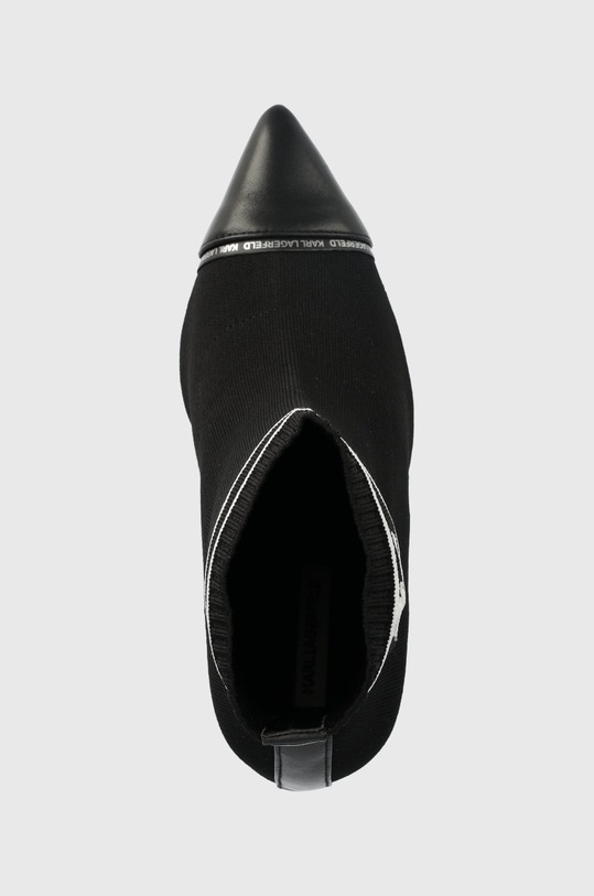 Členkové topánky Karl Lagerfeld Pandara čierna KL31352.K00