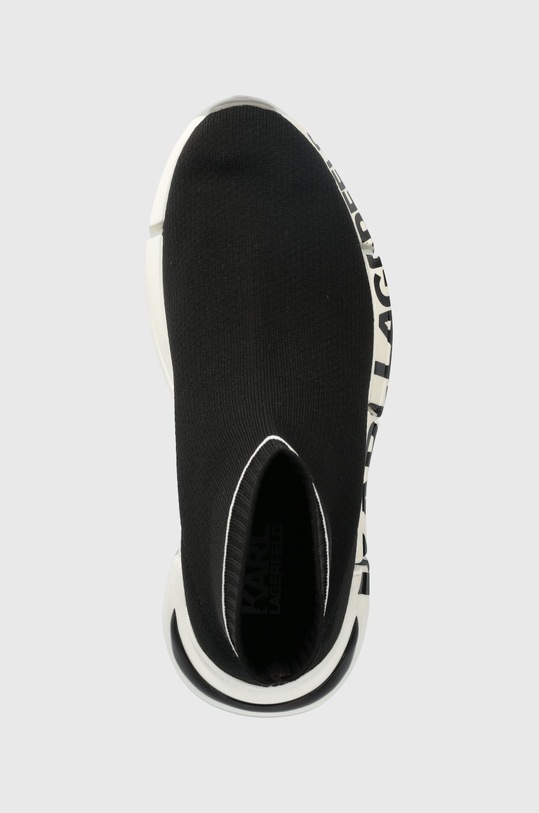 Karl Lagerfeld sneakers Quadra negru KL63243.K00