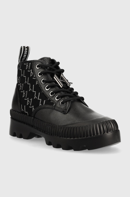 Karl Lagerfeld botine Trekka Ii KL42531.U0X negru AW22