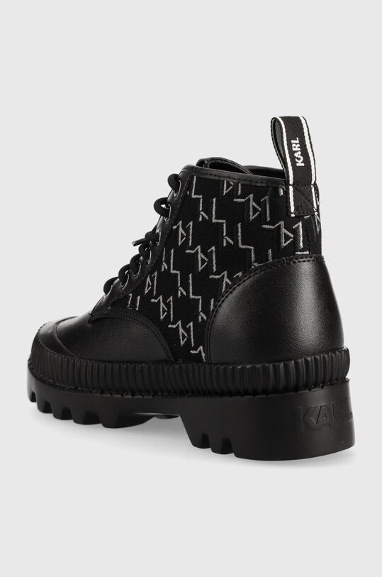 Încălțăminte Karl Lagerfeld botine Trekka Ii KL42531.U0X negru